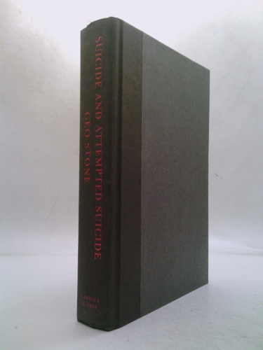 Suicide and Attempted Suicide: Methods and Consequences Book Cover