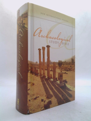 NIV Archaeological Study Bible-Blk Bond