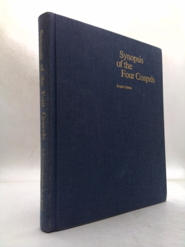 Synopsis of the Four Gospels Book Cover