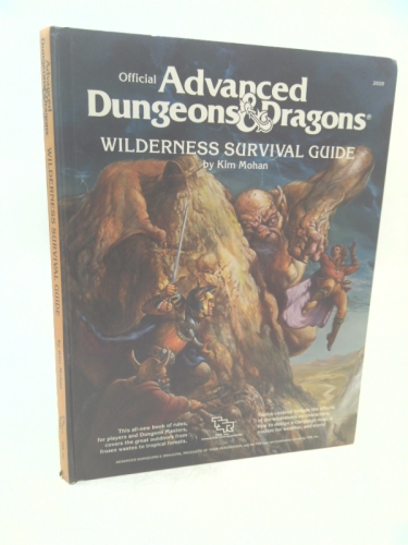 Official Advanced Dungeons and Dragons: Wilderness Survival Guide