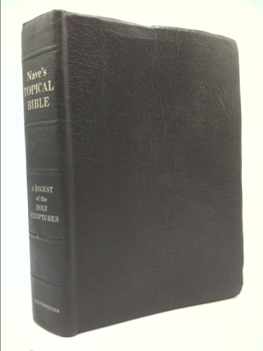 Nave's Topical Bible, Thumb Indexed, Black