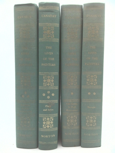 THE LIVES OF THE PAINTERS Volumes 1 Thru 4 Complete in Slip Cover