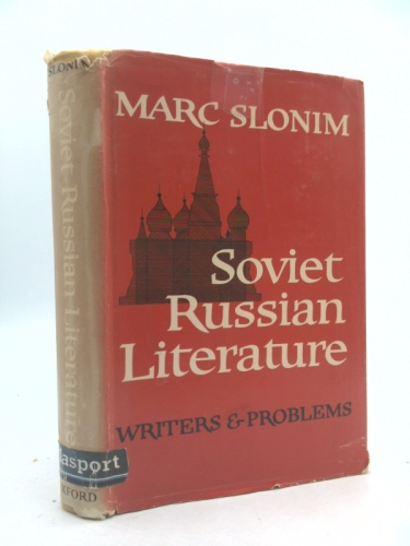 Soviet Russian Literature: Writers and Problems, 1919-1977