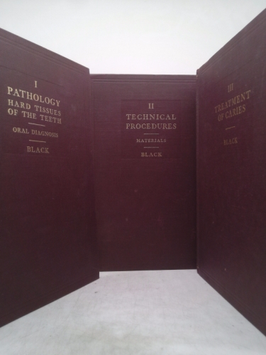 Operative Dentistry: Volume I: Pathology Of The Hard Tissues OfThe Teeth; Volume II: Technical Procedures; Volume III: Treatment Of Caries