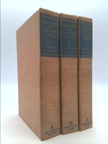 Patterns for Modern Living: Cultural Patterns (Three-Volume Set)