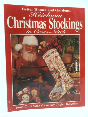 Heirloom Christmas Stockings in Cross-Stitch