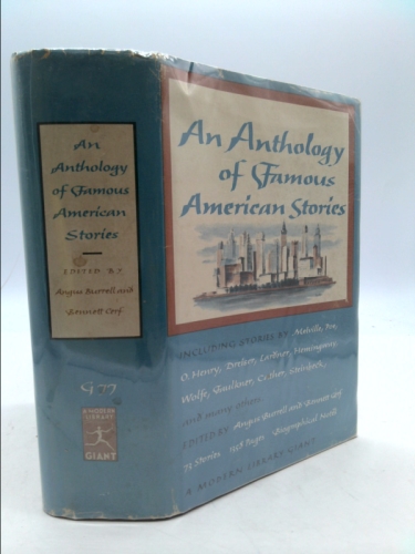 AN ANTHOLOGY OF FAMOUS AMERICAN STORIES Modern Library G77