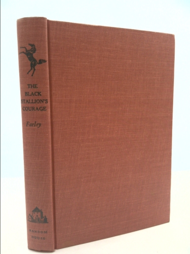 BLACK STALLION'S COURAGE by WALTER FARLEY Random House 1956 2nd Hardcover