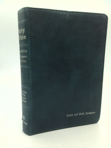 NELSON 1405B - The New Possibility Thinkers Bible NKJV in genuine blue bonded leather