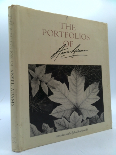 Rare John Szarkowski / THE PORTFOLIOS OF ANSEL ADAMS 1st Edition 1977 [Hardcover] Adams, Ansel & John Szarkowski