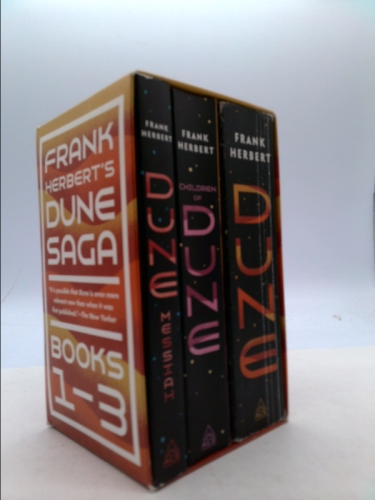 Frank Herbert's Dune Saga 3-Book Boxed Set: Dune, Dune Messiah, and Children of Dune