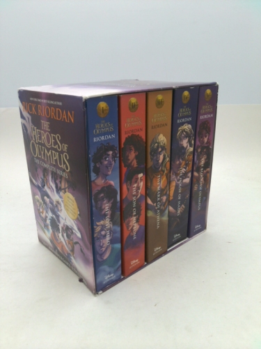 The Heroes of Olympus Paperback 5-Book Boxed Set [With Poster]