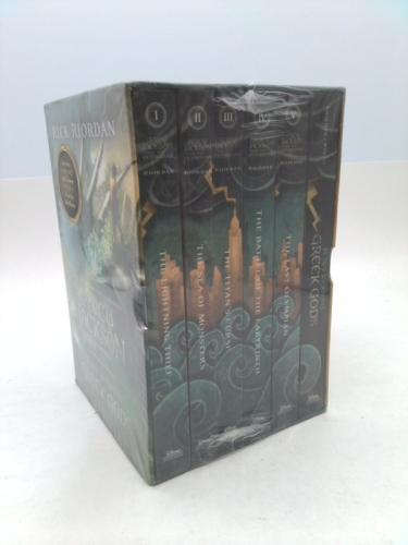 Percy Jackson and the Olympians Complete Series and Percy Jackson's Greek Gods Boxed Set