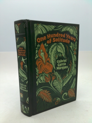 One Hundred Years of Solitude (Leatherbound Classics) Book Cover