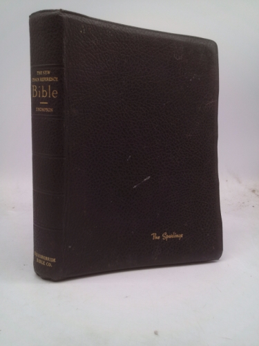 The New Chain Reference Bible - Red Letter Edition - 4th Improved Edition Containing Thompson's Original and Complete System of Bible Study Including a Complete Numerical System of Chain Reference, An