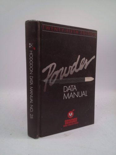 Hodgdon Powder Data Manual No. 25