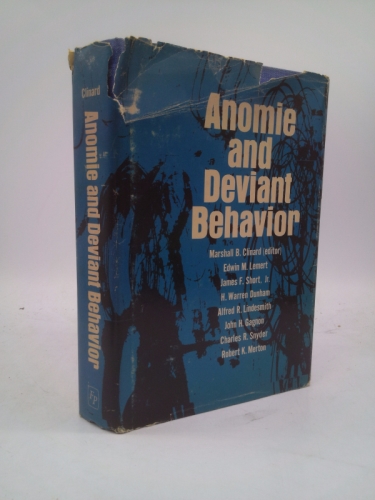 Anomie and Deviant Behavior: A Discussion and Critique.