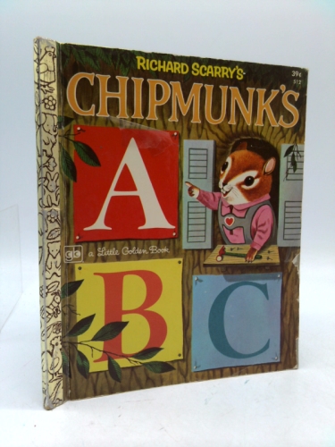 Richard Scarry's Chipmunk's ABC (Little Golden Book)