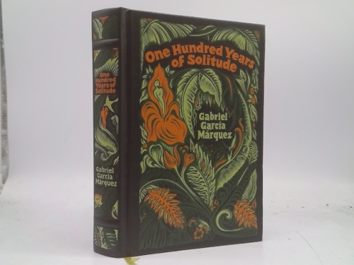 One Hundred Years of Solitude (Leatherbound Classics) Book Cover