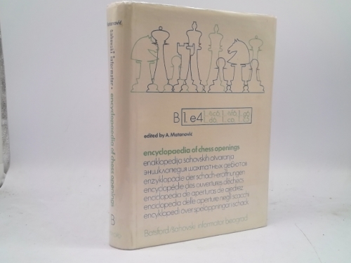 ENCYCLOPAEDIA OF CHESS OPENINGS Volume II. ISBN:0713430313.