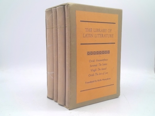 The Library of Latin Literature in 4 Volumes in Slipcase