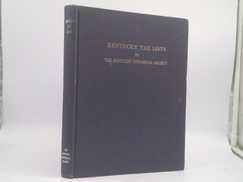 Kentucky Tax Lists - 1973 Printing from Microfilm