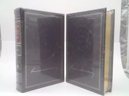 Discourses of Gordon B. Hinckley Volumes 1-2 Set Mormon Leather Employee Gift; Leather Set Volume 1 and 2