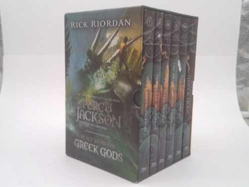 Percy Jackson and the Olympians Complete Series and Percy Jackson's Greek Gods Boxed Set
