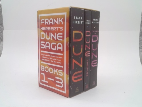 Frank Herbert's Dune Saga 3-Book Boxed Set: Dune, Dune Messiah, and Children of Dune