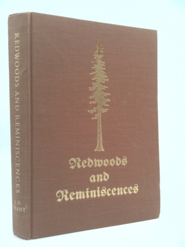 Redwoods and Reminiscences  "The World Went Very Well Then"  ... Book Cover