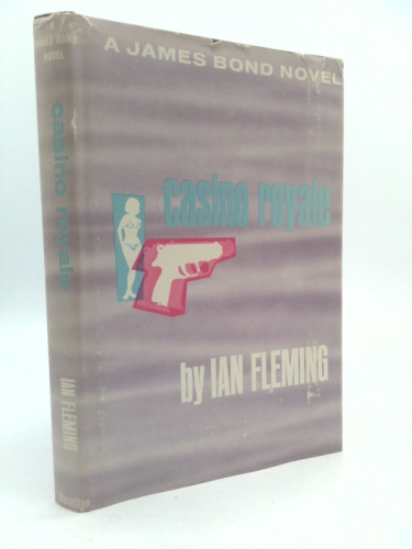 Casino Royale 1953 Hardcover, Ian Fleming Book Cover
