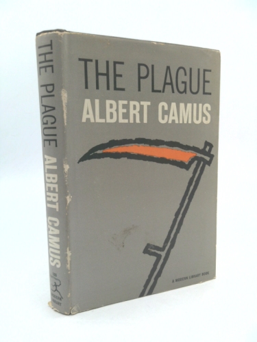 The PLAGUE. Modern Library No 109. Translated from the French by Stuart Gilbert. Book Cover