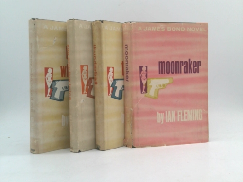 JAMES BOND CLASSICS, 9 Volume Matched Set - Casino Royale, Doctor No, From Russia With Love, Goldfinger, Moonraker, The Man With The Golden Gun, The Spy Who Loved Me, Thunderball, You Only Live Twice (James Bond 007)