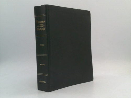 Thompson Chain-Reference Study Bible New International Version, Red Letter, Second Improved Edition