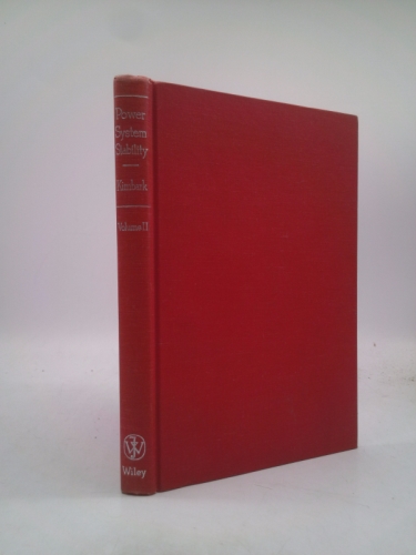 Power System Stability -- Volume II: Transient Stability