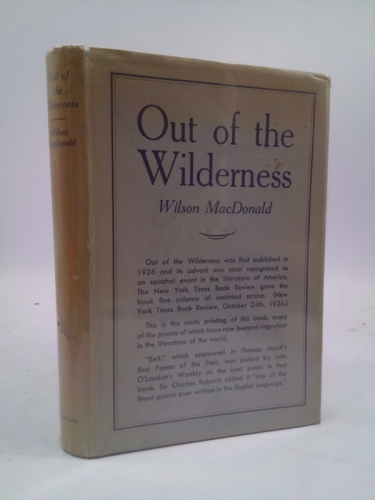 Out of the Wilderness - SIGNED