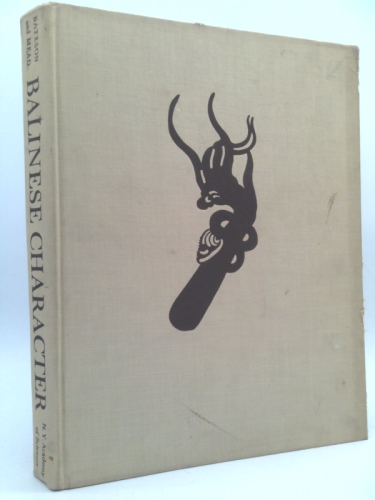 Balinese Character: A Photographic Analysis