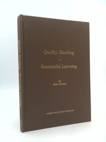 Quality teaching, successful learning