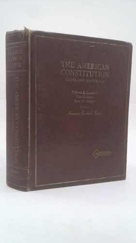 The American Constitution Cases and Materials