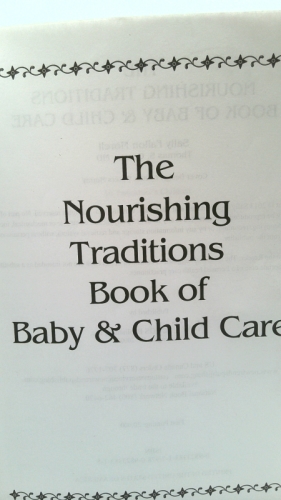 Nourishing Traditions Bk Baby Child Care