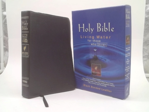 Holy Bible NLT, Living Water Edition (Black)