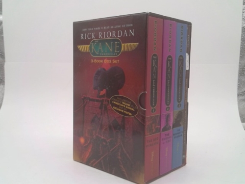 The Kane Chronicles Collection Rick Riordan 3 Books Set Red Pyramid,Throne Fire