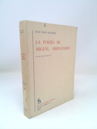 La poesia de Miguel Hernandez