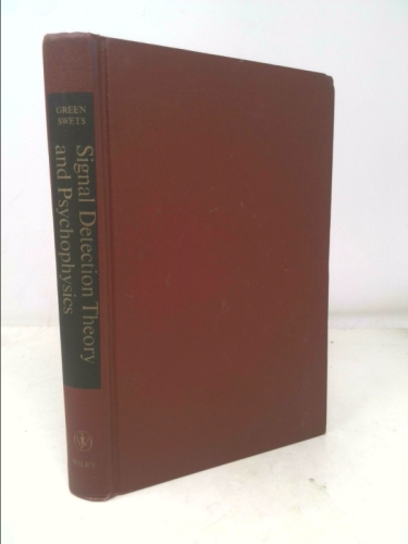 Signal Detection Theory and Psychophysics