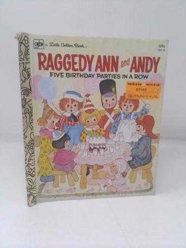 Raggedy Ann and Andy Five Birthday Parties in a Row