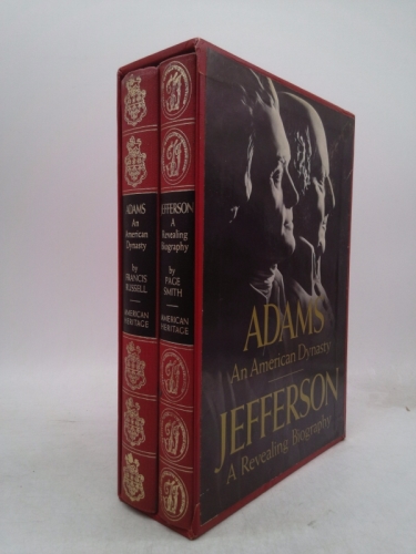 Jefferson. a Revealing Biography. Adams. an American Dynasty. Two Volumes in Slip Case