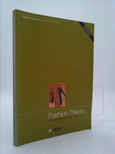Fashion Theory Volume 11 Issues 2 and 3 (Fashion Theory)