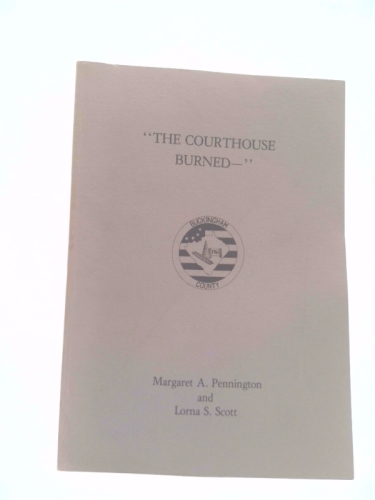 "The courthouse burned"