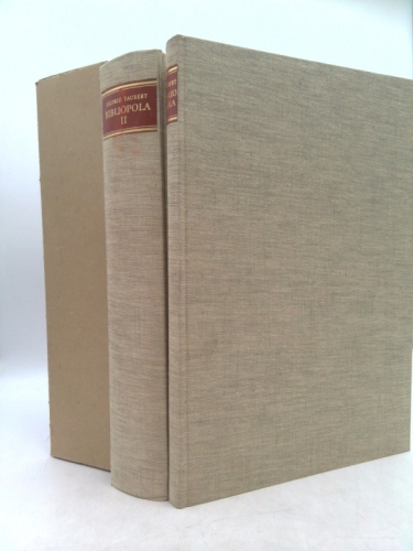 Bibliopola. Bildler und Texte aus der Welvt des Buchandels. Pictures and Texts about the Book Trade. Images et Textes sur la Librairie. Volumes I II