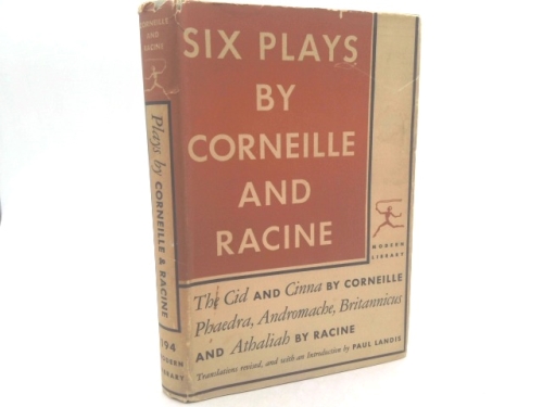 Six plays by Corneille and Racine,